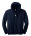 Zip front sweatshirt with hood 